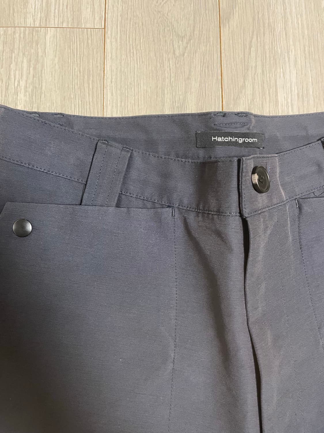 [2] 해칭룸 스냅 팬츠 블루차콜 새상품 상품이미지5