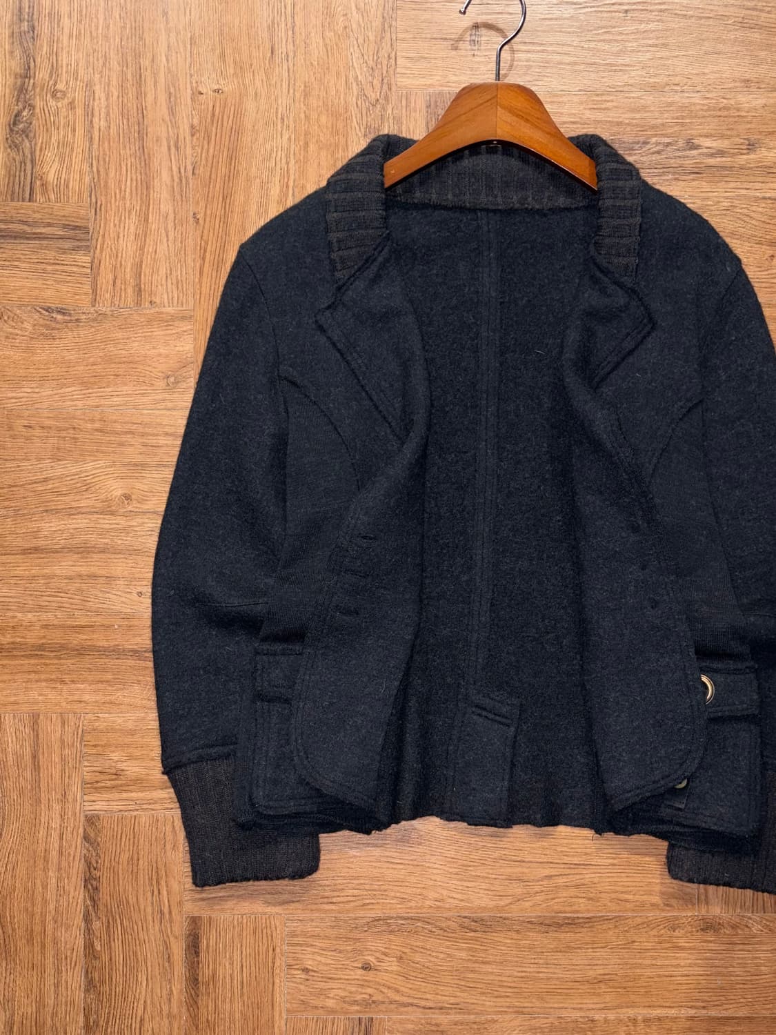 일본빈티지 디테일 모 자켓 상품이미지6