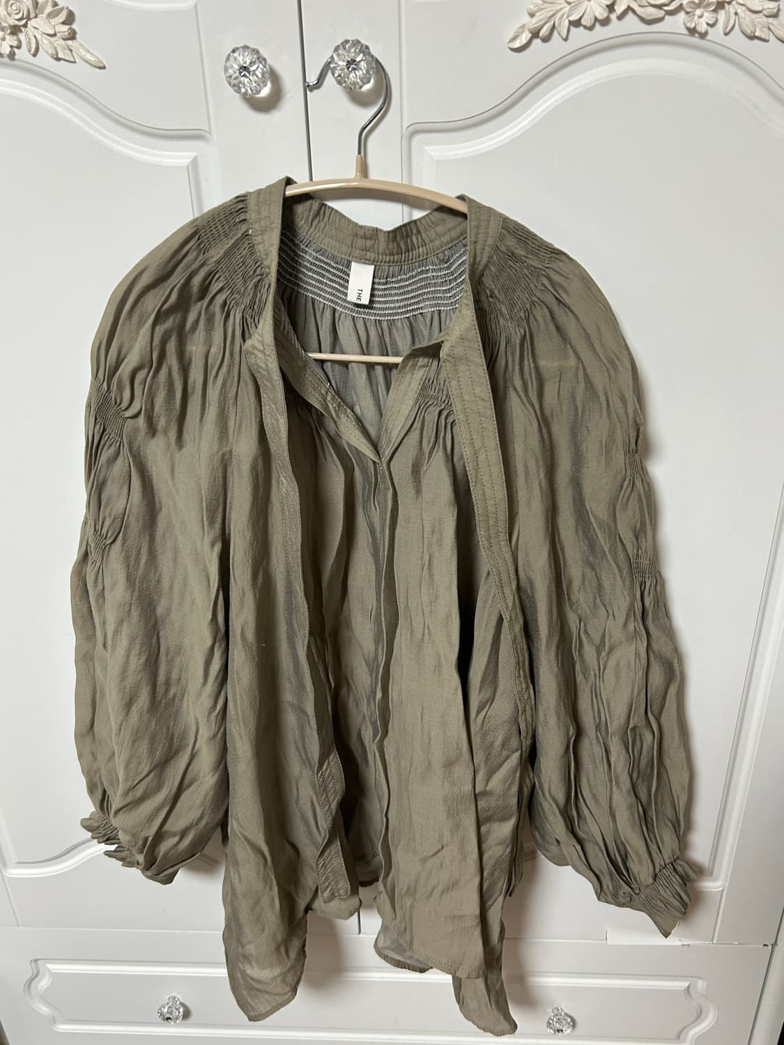 이것또한 몽골 소녀 감성의 셔츠(?) vintage shirt  상품이미지1