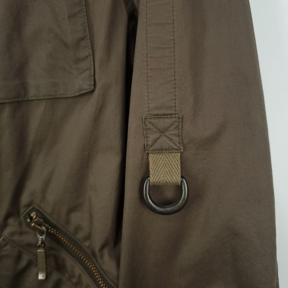 [버버리] 블랙라벨 빈티지 숏 필드 야상 자켓 올리브카키 P01437 상품이미지5