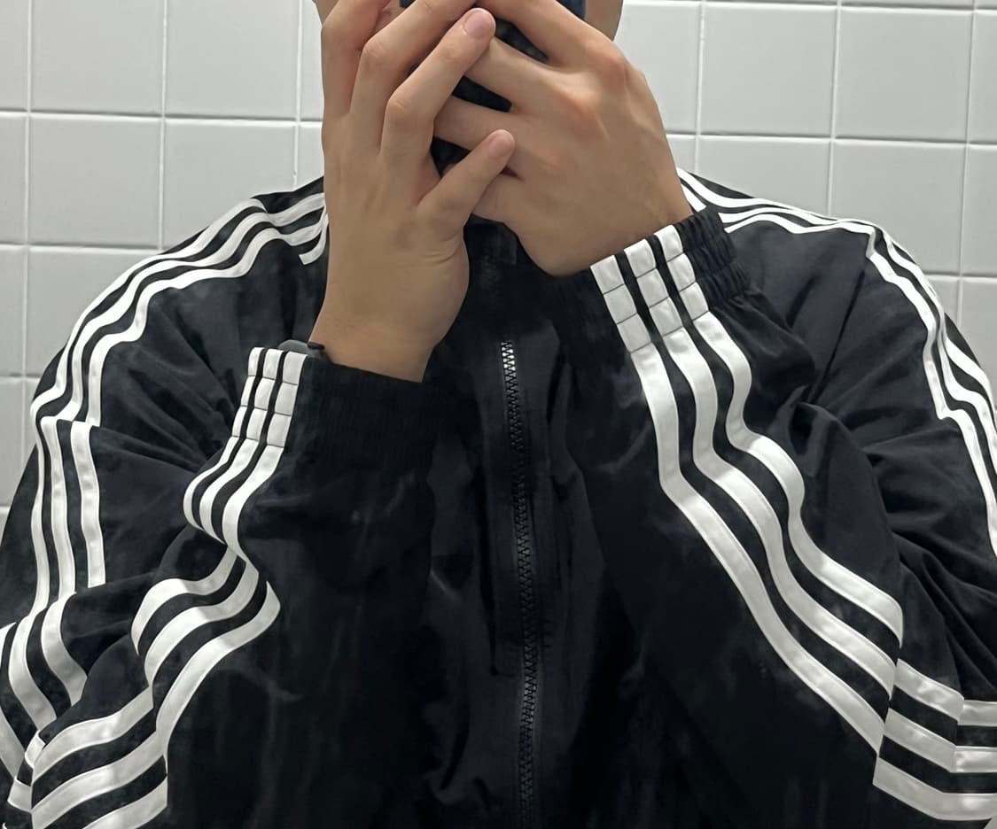 아이다스 파이어버드 바람막이 트랙탑 블랙 상품이미지1