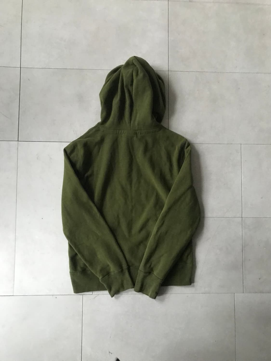 후아유 카키 후드티 상품이미지7