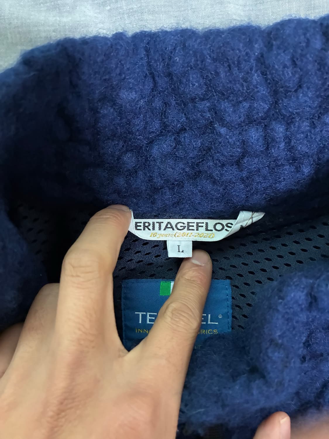 헤리티지 플로스 후리스 L 상품이미지3