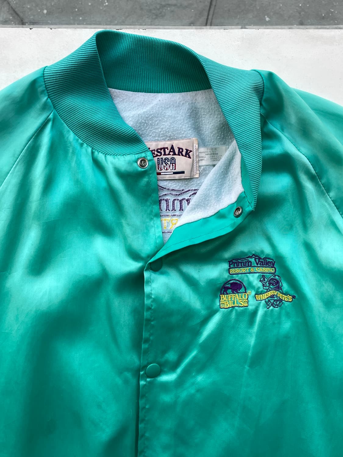 90’s USA Casino Satin jacket (빈티지 새틴 자켓) 상품이미지5