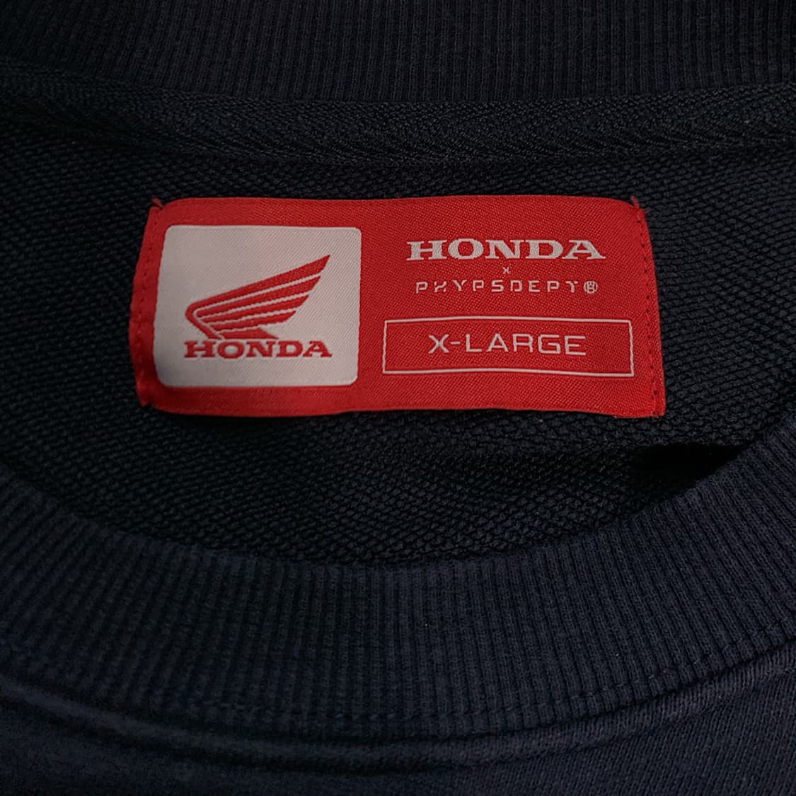 혼다 수퍼커브 아치 로고 크루넥 맨투맨 XL 상품이미지2