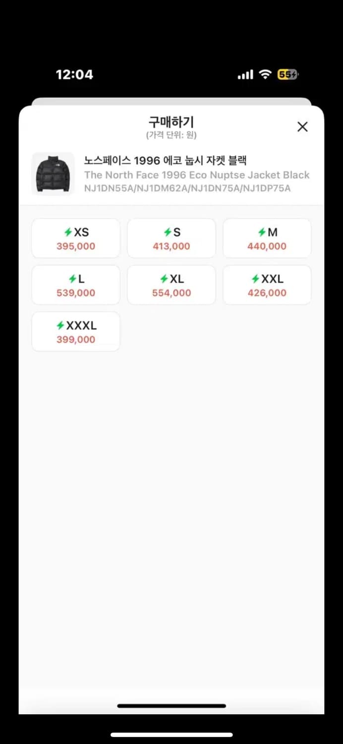 노스페이스 눕시2xl 상품이미지2