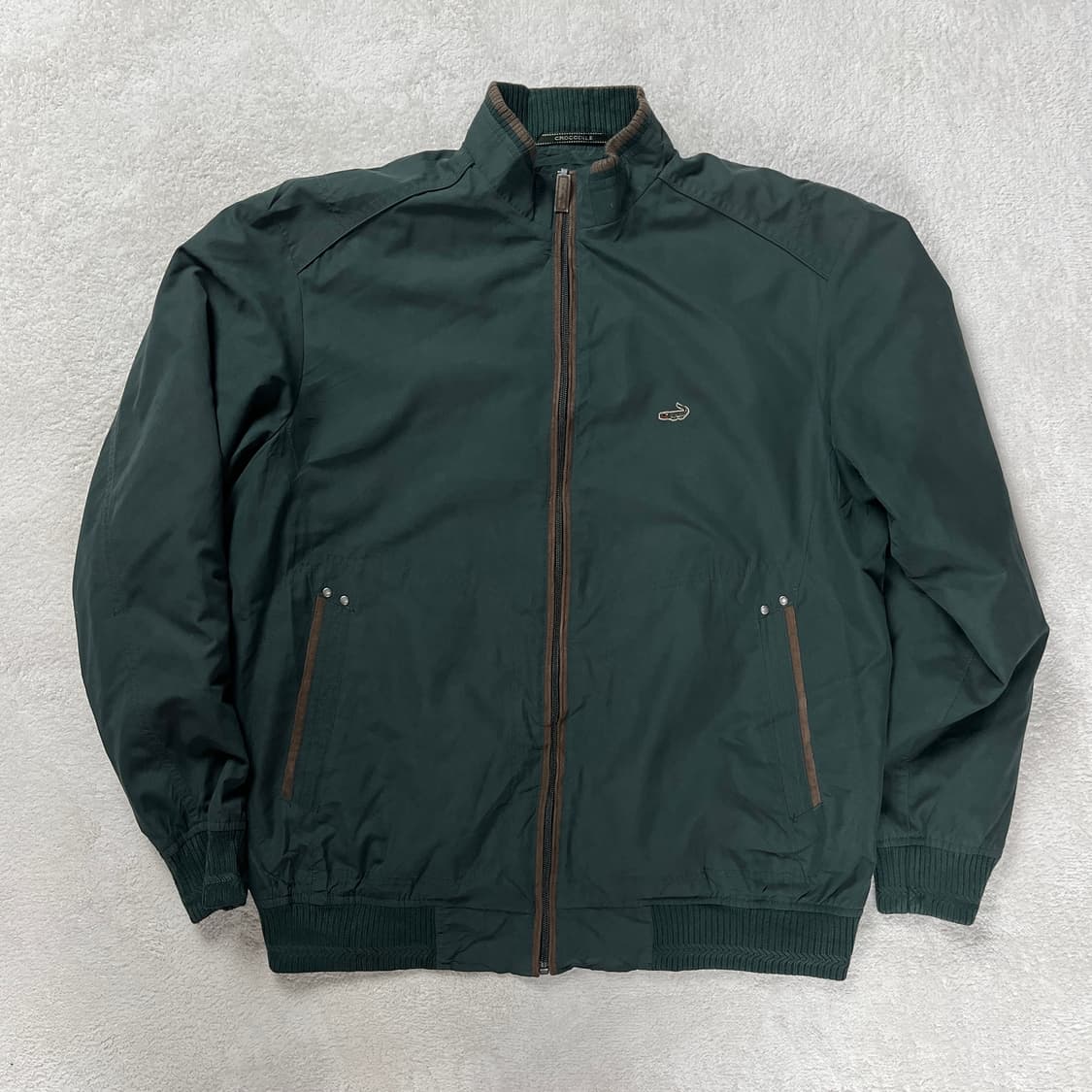 90s 크로커다일 빈티지 블루종(실측확인) 상품이미지1