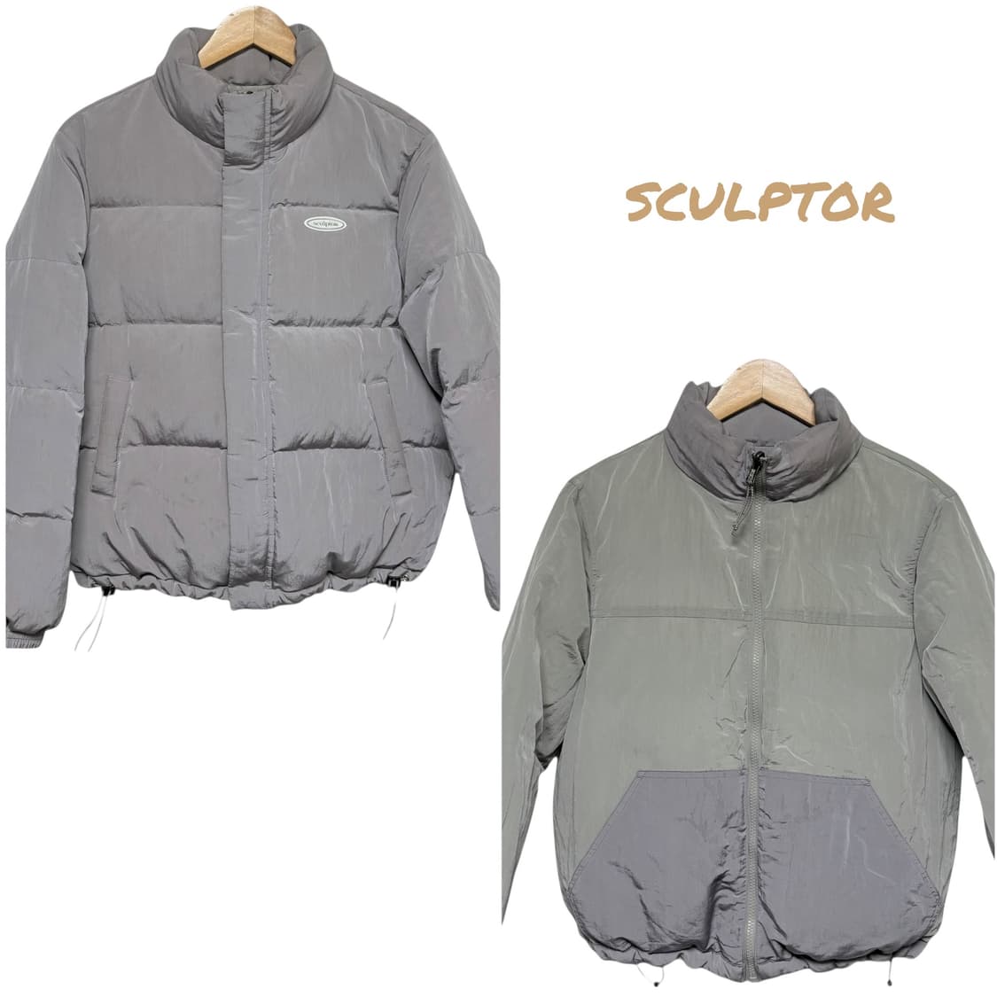 3707 스컬프터 리버시블 양면 패딩 상품이미지1
