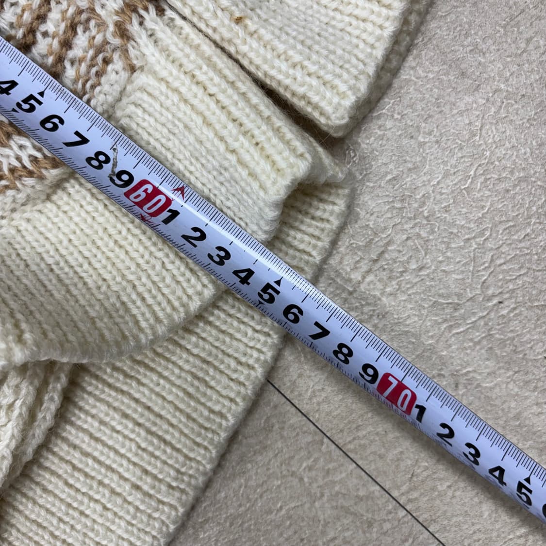 빈티지 패턴 숄 가디건 상품이미지4