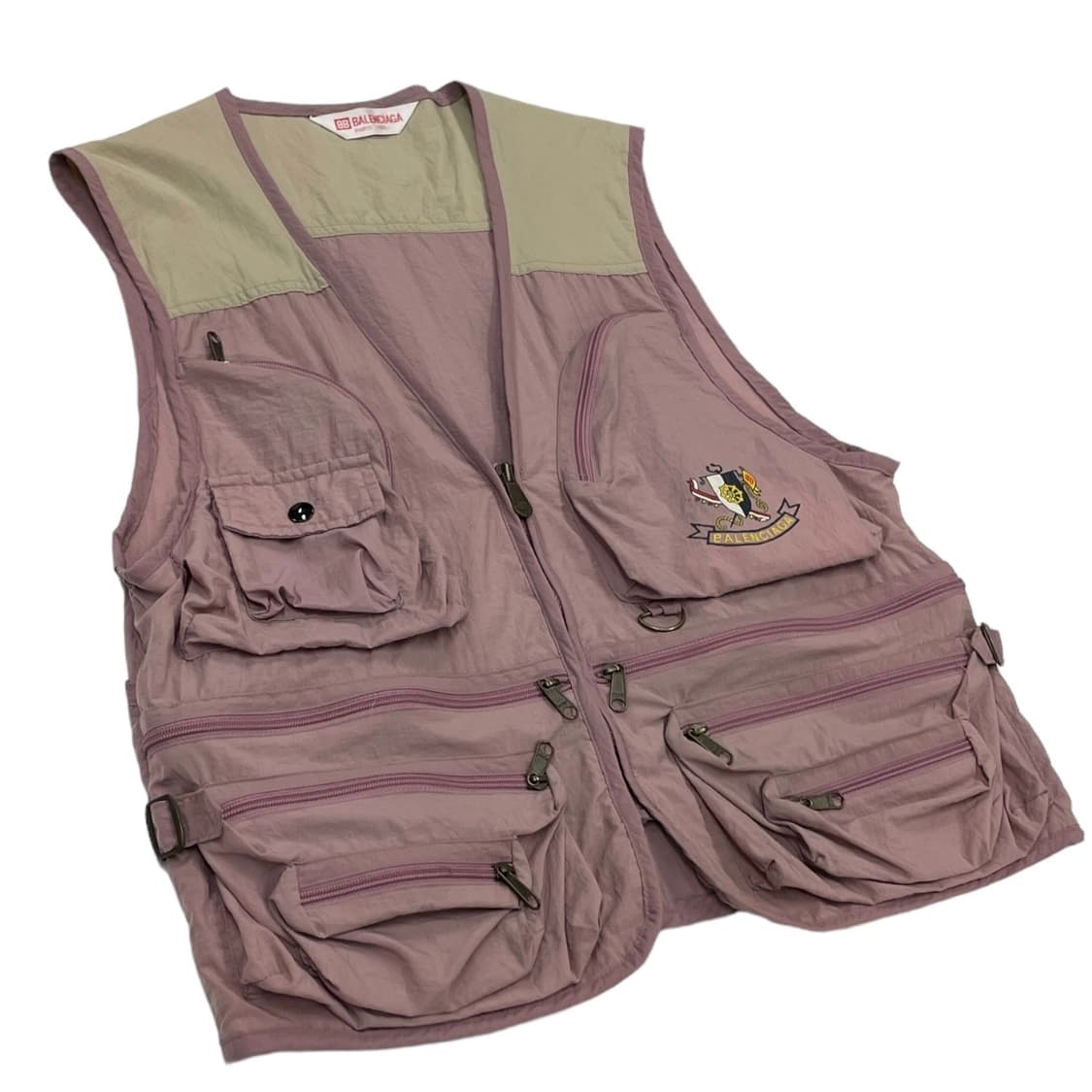 90s 발렌시아가 피싱 베스트 조끼 상품이미지4