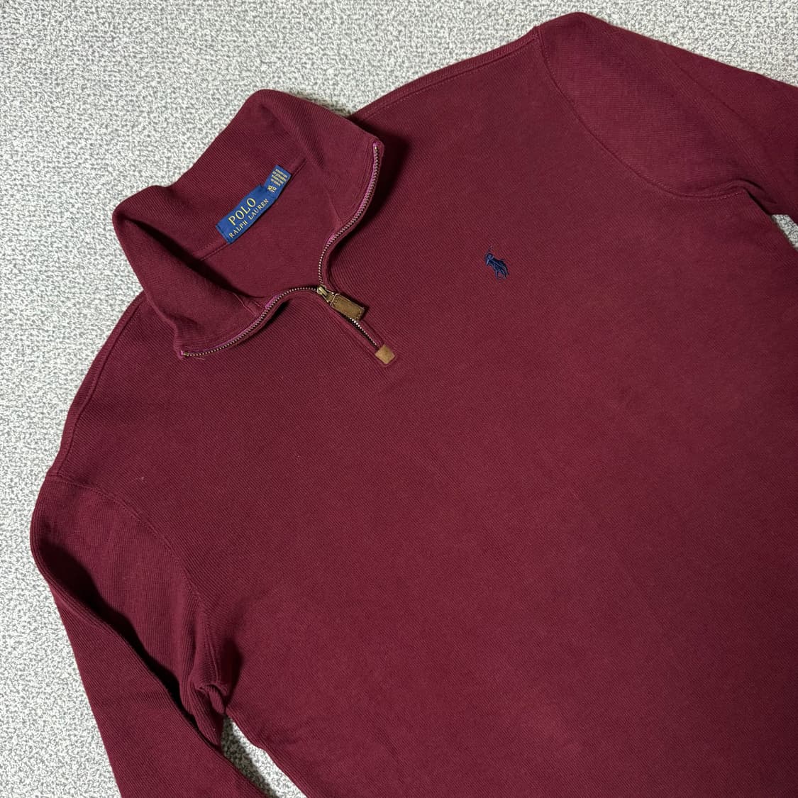 폴로 랄프로렌 반집업 니트 XL 상품이미지2