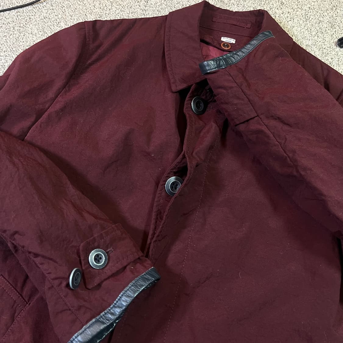 MIDA FIRENZE 피렌체 누빔 폴리 롱자켓 상품이미지2