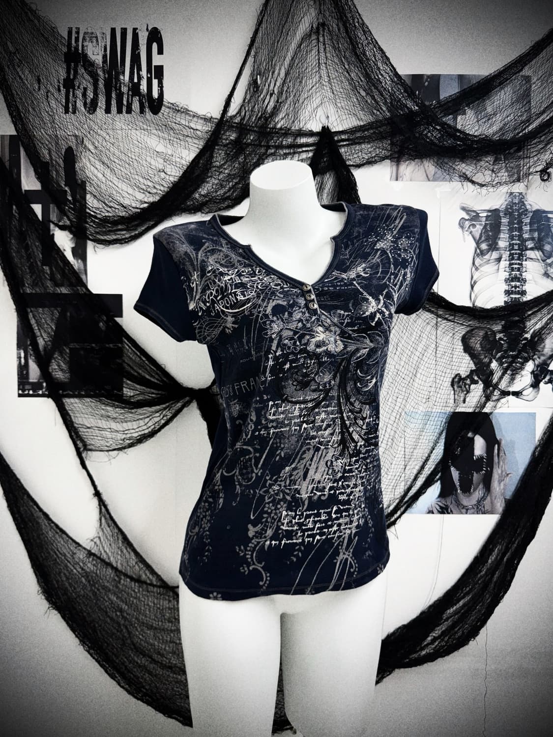 00s cubic printing halfsleeve 상품이미지1