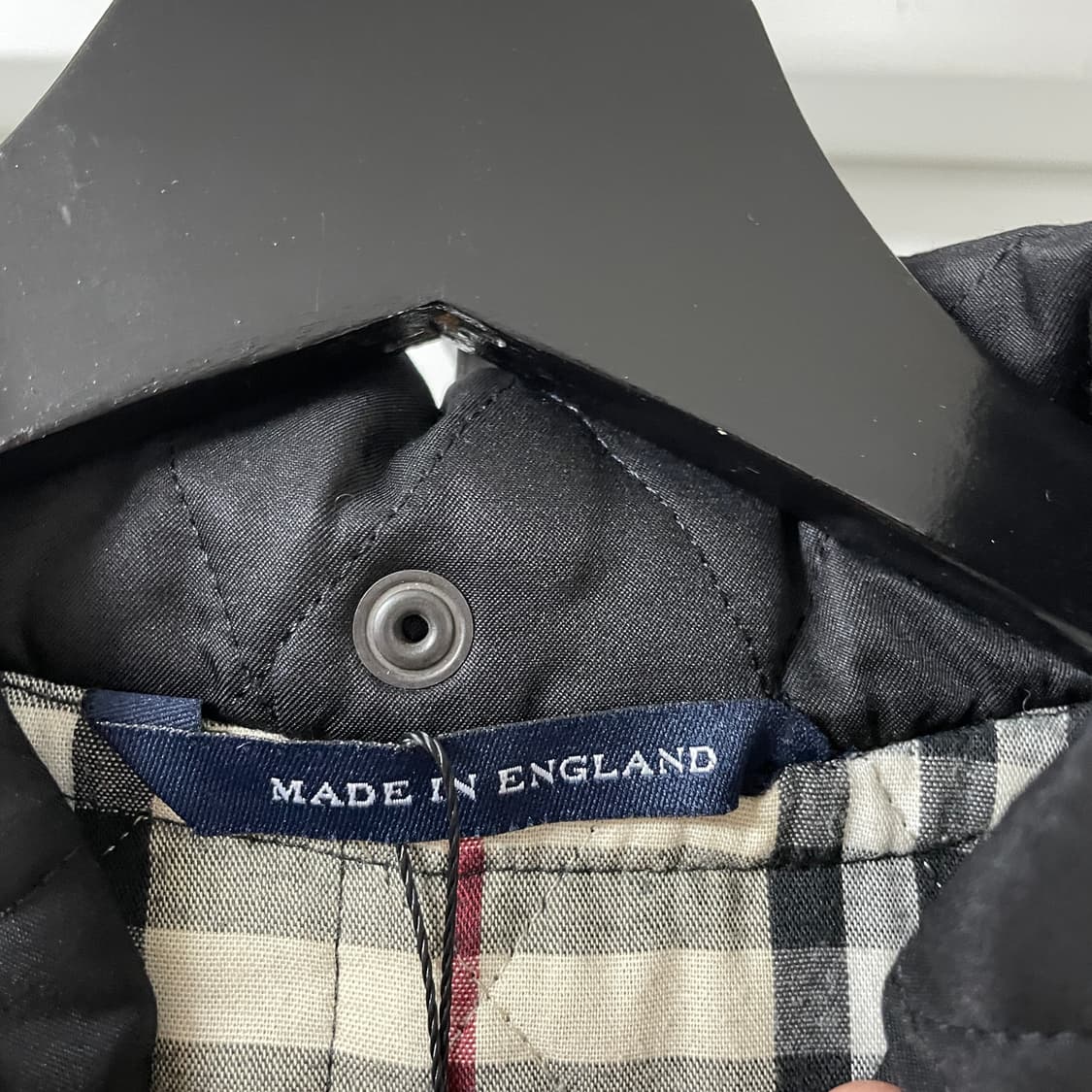 버버리 후드 퀄팅 자켓 블랙 8(W) 상품이미지5