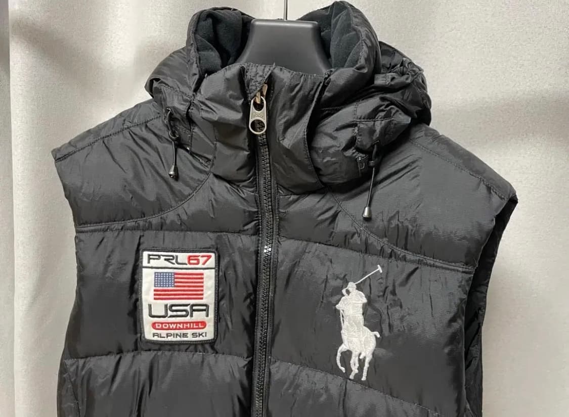 폴로 빅포니 패딩조끼 상품이미지2