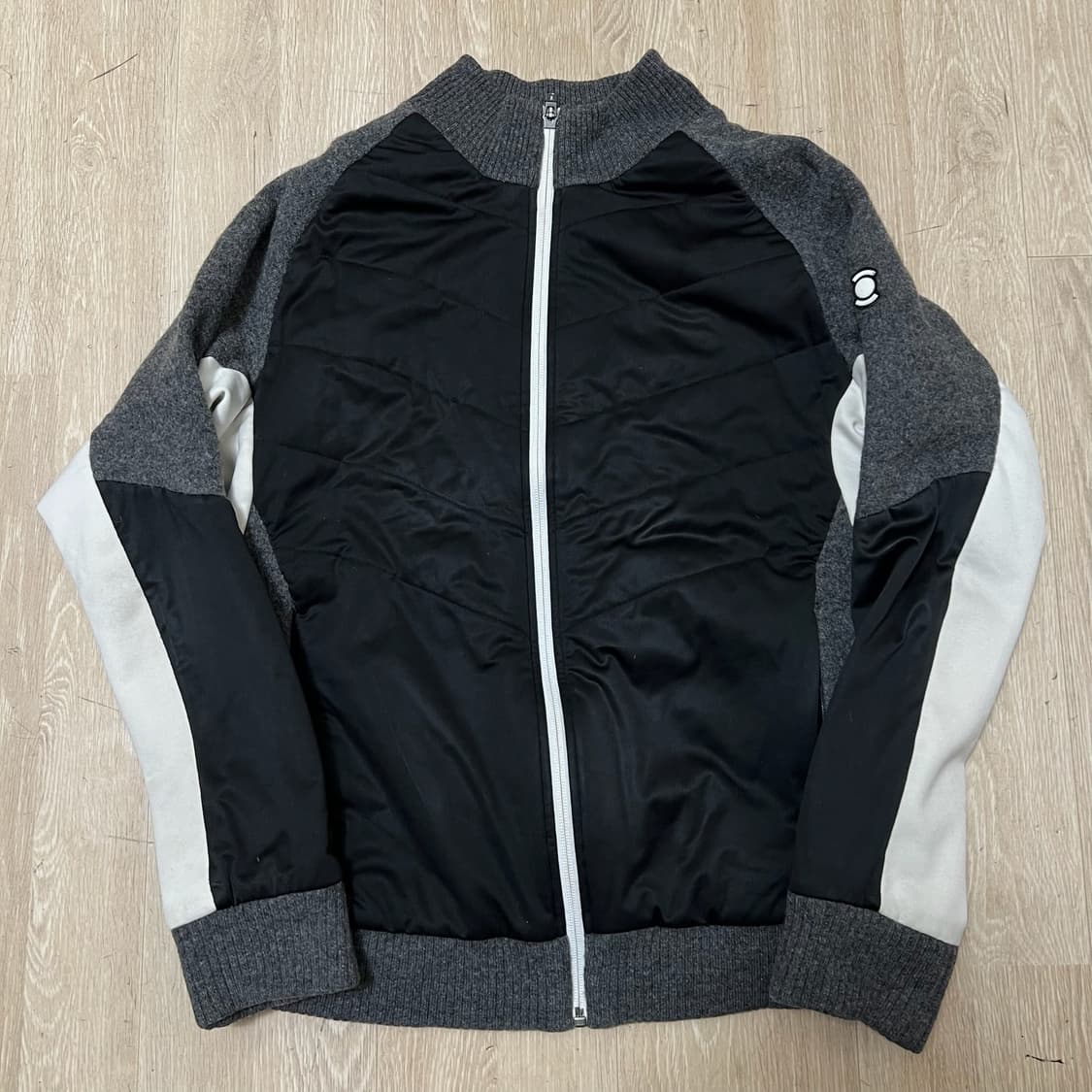 와이드앵글 여성 골프웨어 방풍 니트 자켓 L/100  상품이미지1