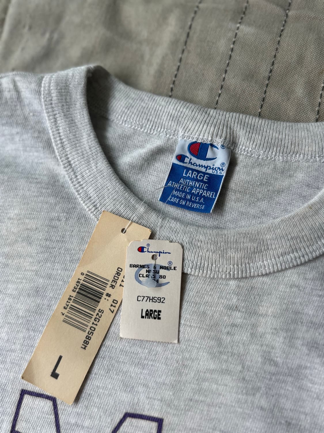90s Champion NMSU T Shirt (Dead stock) 상품이미지3