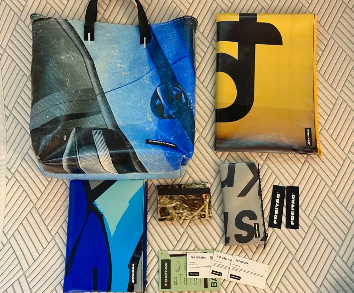 프라이탁 가방 및 파우치류 일괄 판매합니다. (전제품 택 보유중) 상품이미지1