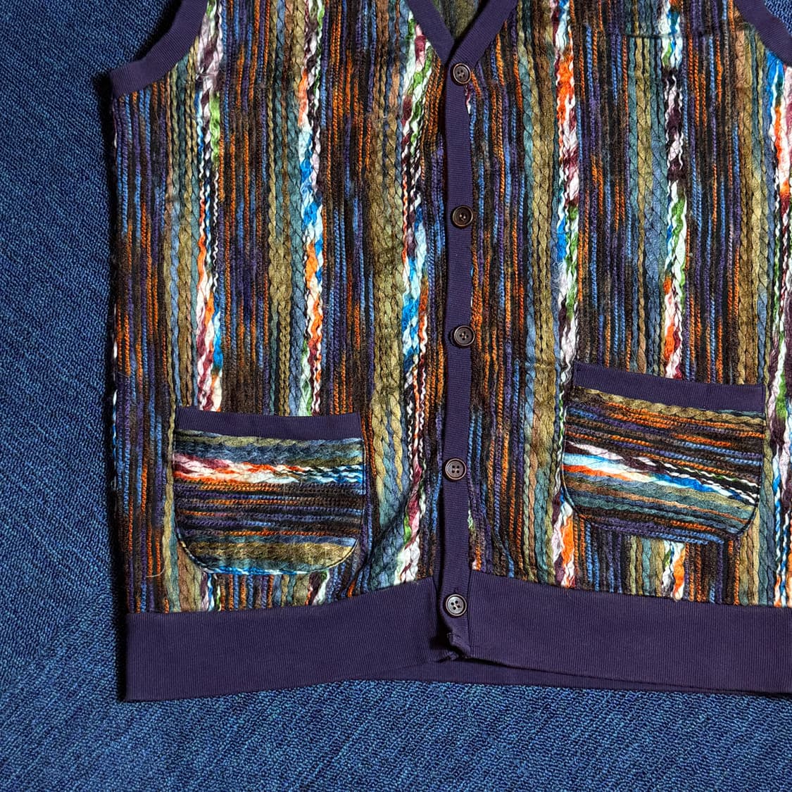 리리브라운 빈티지 노르딕 니트 가디건 상품이미지3