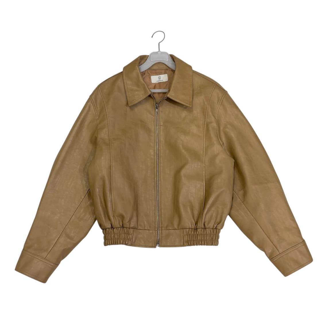 런던플랏 페이크 레더 자켓 상품이미지1