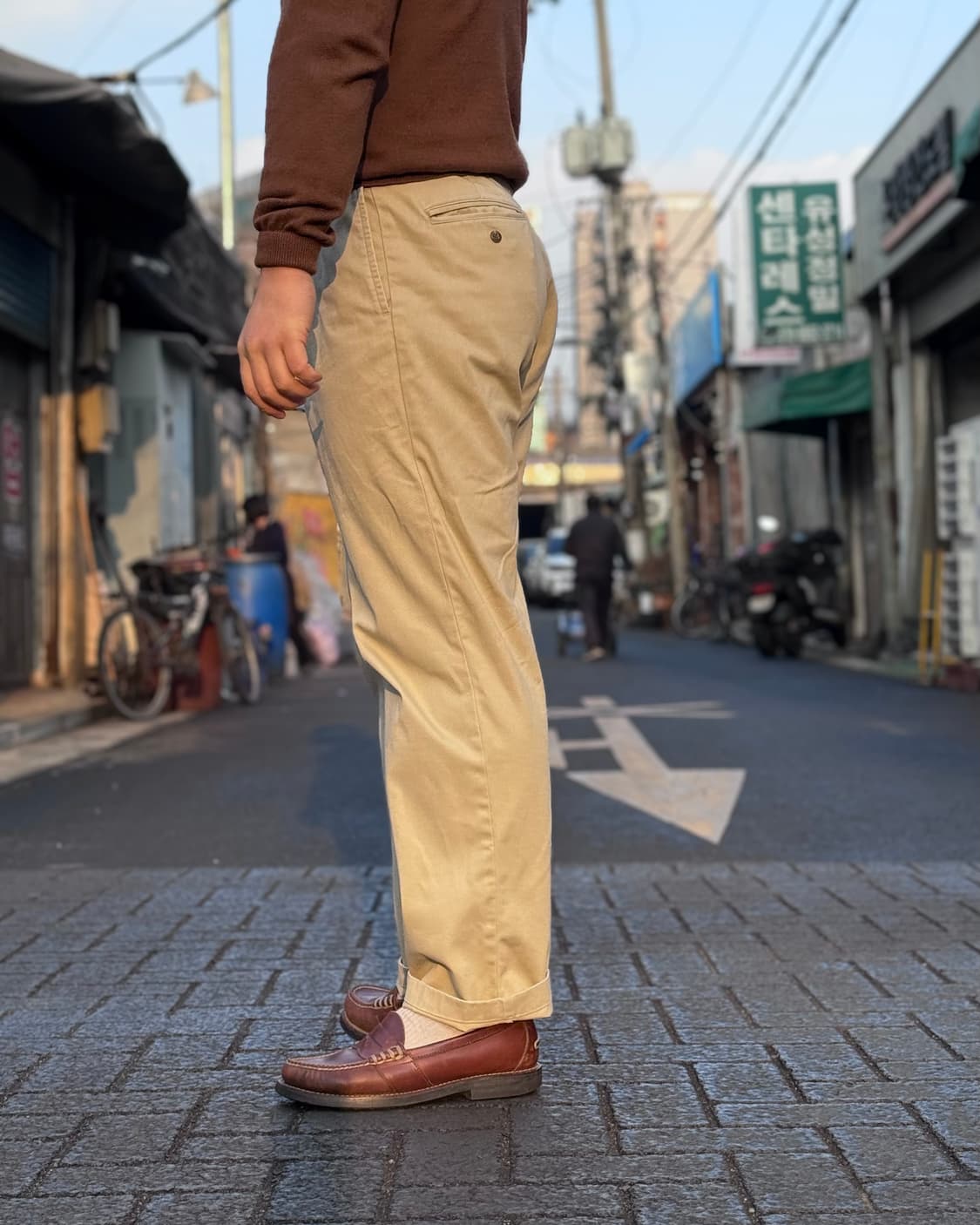 90's 폴로 골프 투턱 클래식 골프 팬츠 30 상품이미지8