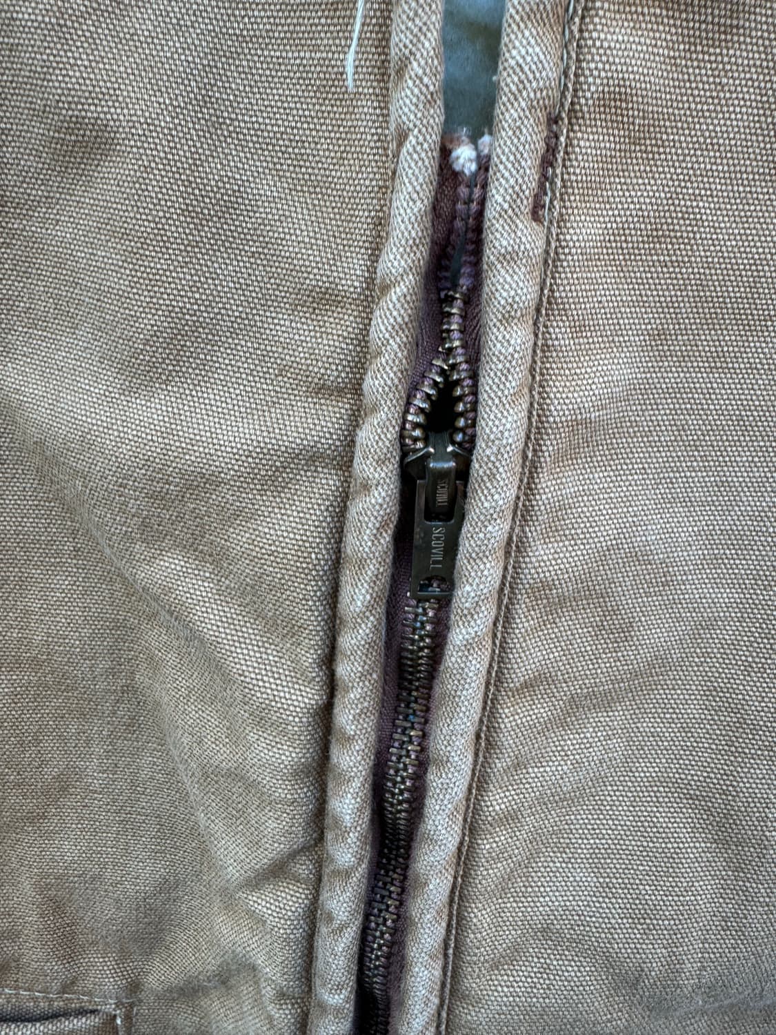 70s 칼하트 덕캔버스 쉐르파 워크 베스트 조끼 L 상품이미지6