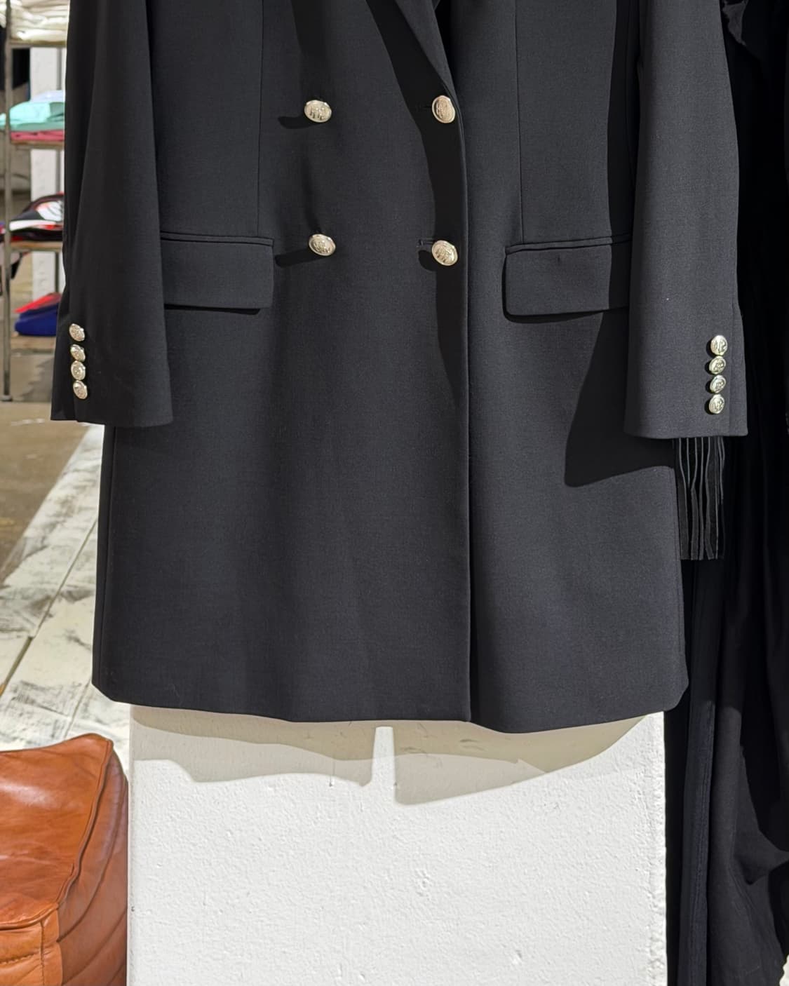 폴로 랄프로렌 블랙 더블 브레스티드 자켓 상품이미지5