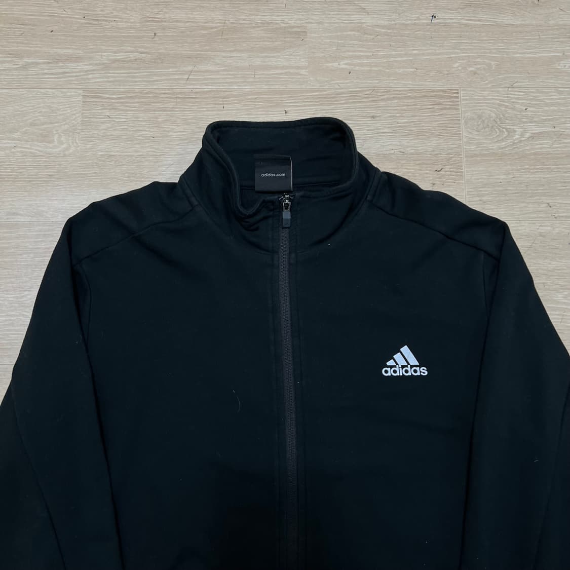 아디다스 퍼포먼스 로고 져지 트랙탑 자켓 [블랙] L/100 상품이미지2