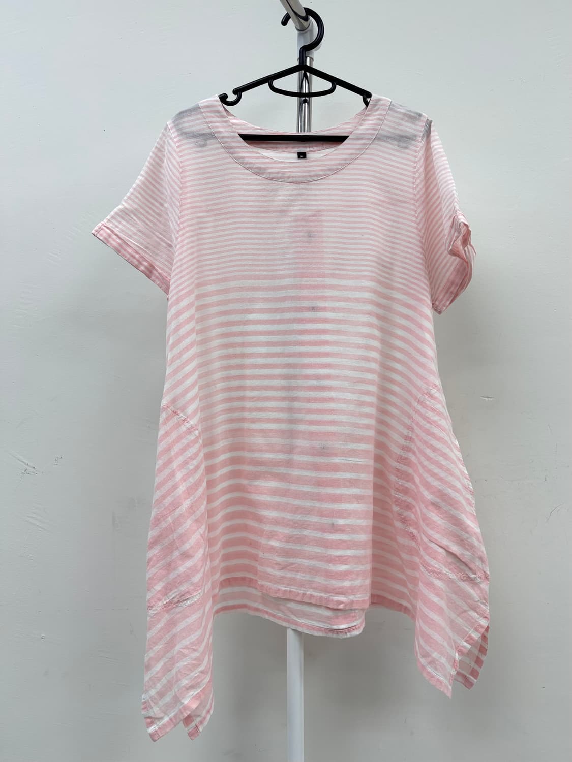 빈티지 핑크 레이어드 원피스 상품이미지1