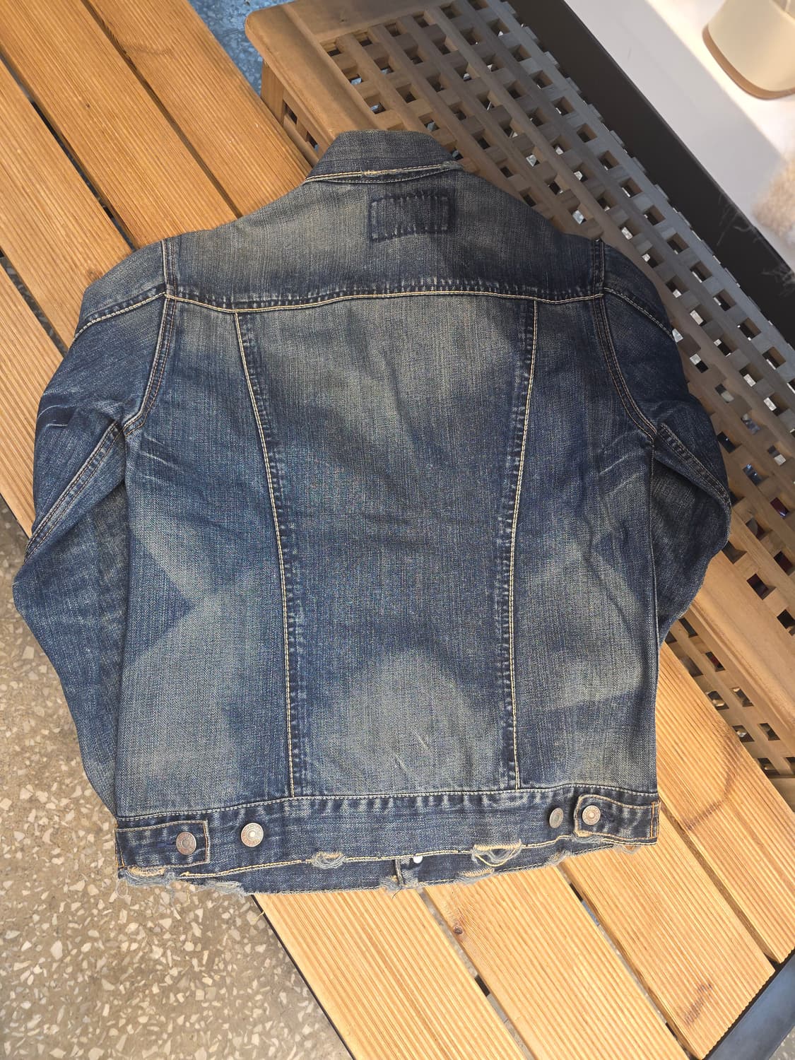 재팬 리바이스 레드룹 새들스티치 M 상품이미지2