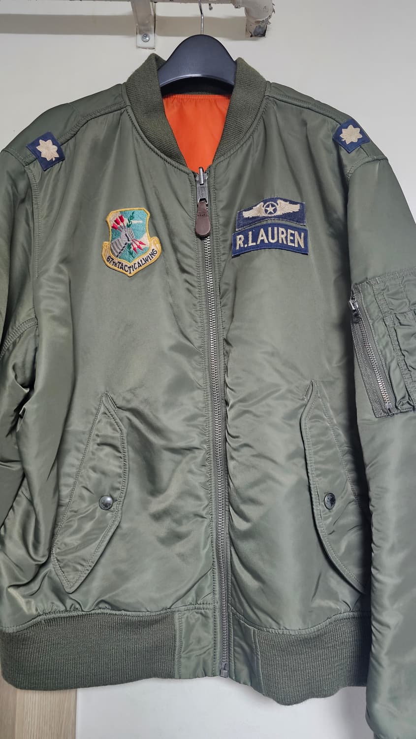 폴로 MA-1 소령 자켓 XL. 판매합니다 상품이미지2