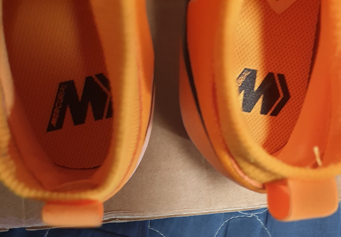 나이키 주니어 머큐리얼 슈퍼플라이 7 아카데미 FG/MG 오렌지(240) 상품이미지6