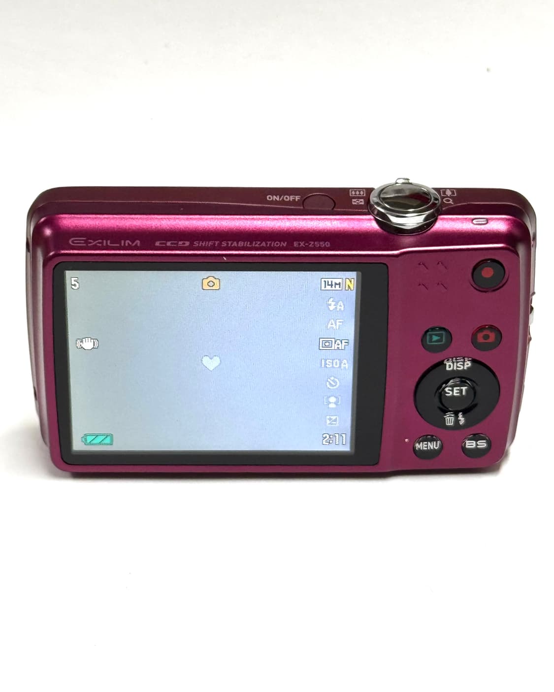 이채영 디카) Casio Exilim EX-Z550 카시오 엑슬림 상품이미지9