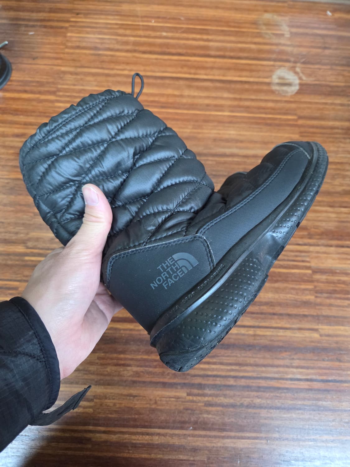 노스페이스 퀄팅 스트링 패딩부츠 240 상품이미지5