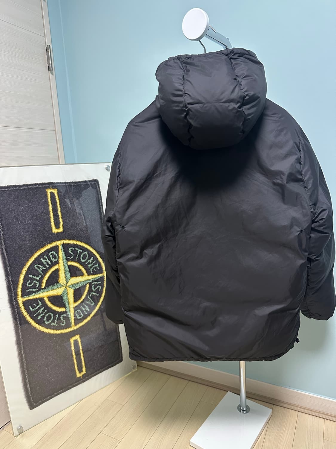 스톤아일랜드 FW23 나일론메탈 리버시블 패딩 XL 새상품급 판매&교환 상품이미지7