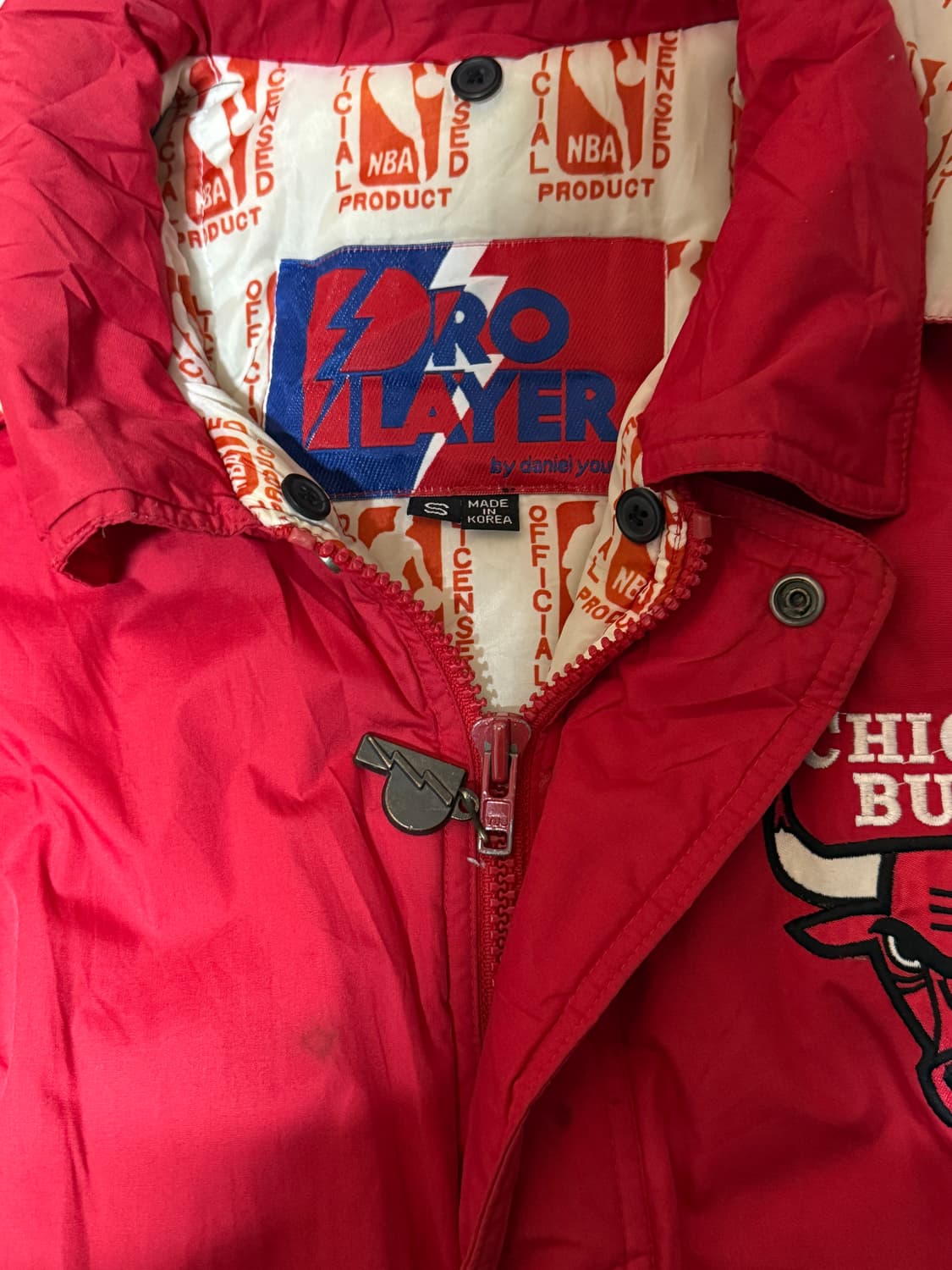 90s 프로플레이어 시카고불스 투웨이 자켓 상품이미지3