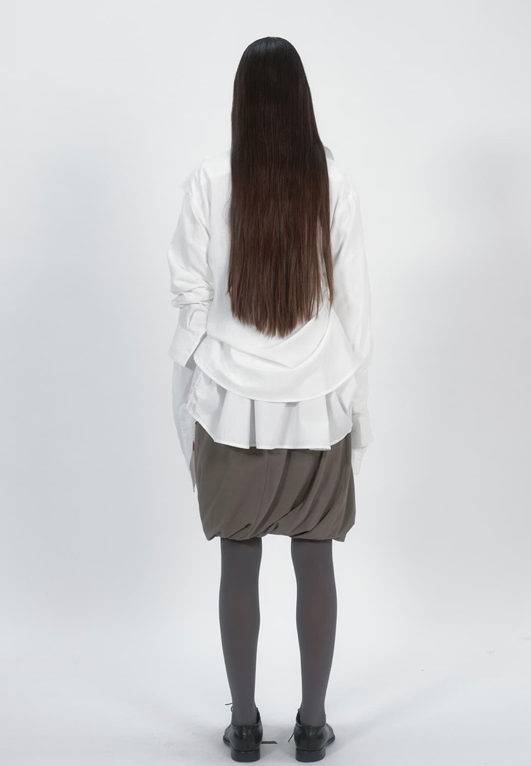BALLOON SKIRT IN KHAKI 상품이미지3