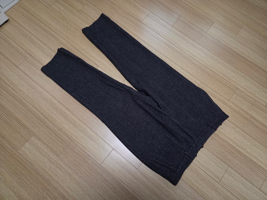 타임 옴므  헤링본 짜임 울  슬랙스 팬츠 상품이미지6