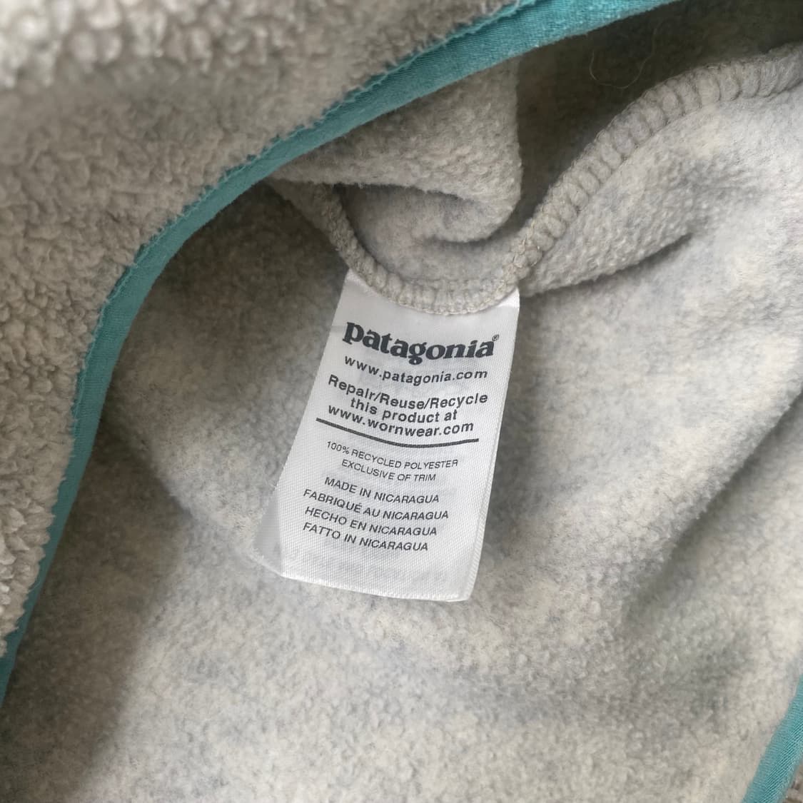 파타고니아 신칠라 풀오버 오트밀/민트 우먼 S 상품이미지8