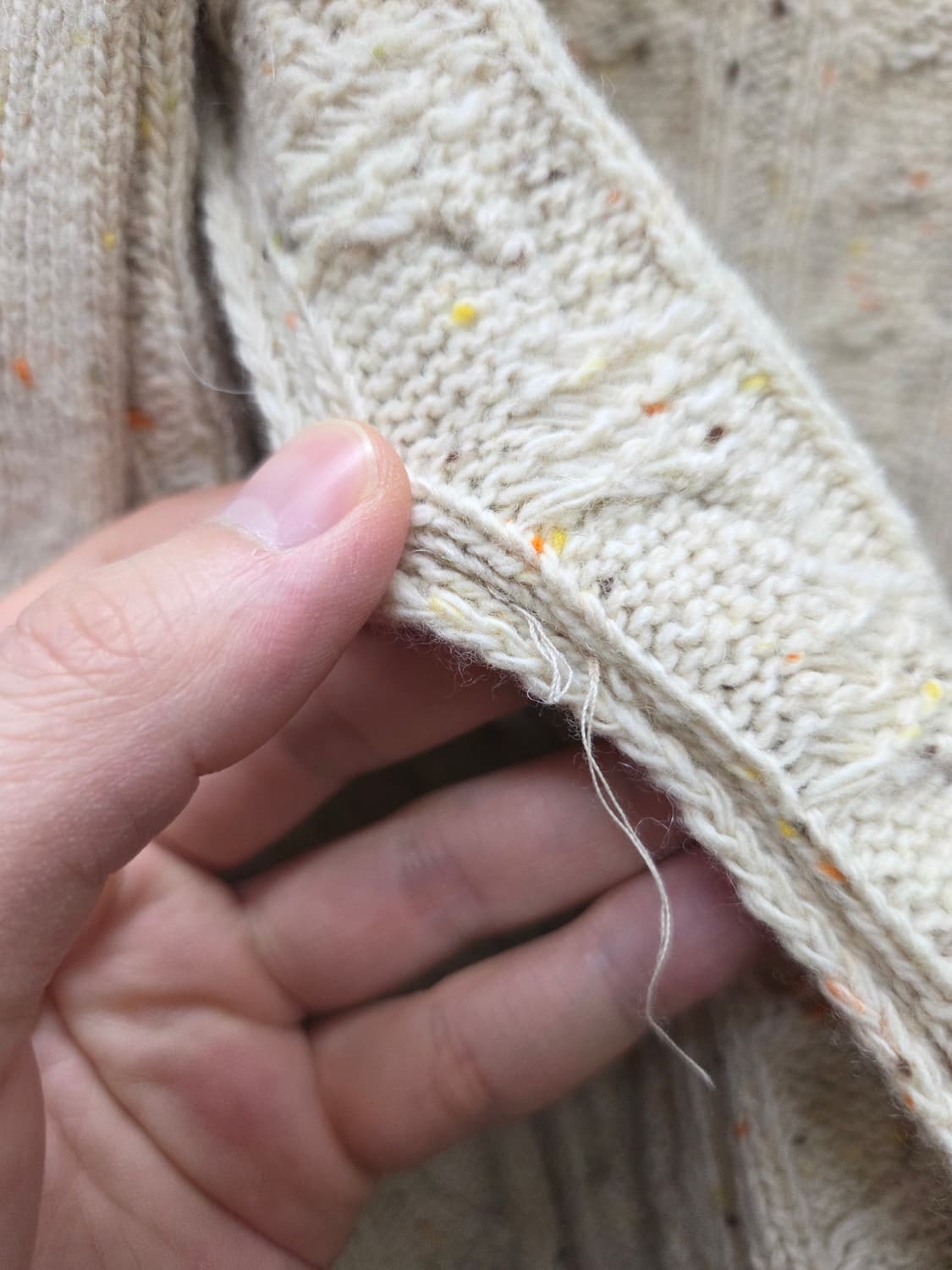 스튜디오톰보이 꽈배기 울 가디건 상품이미지5