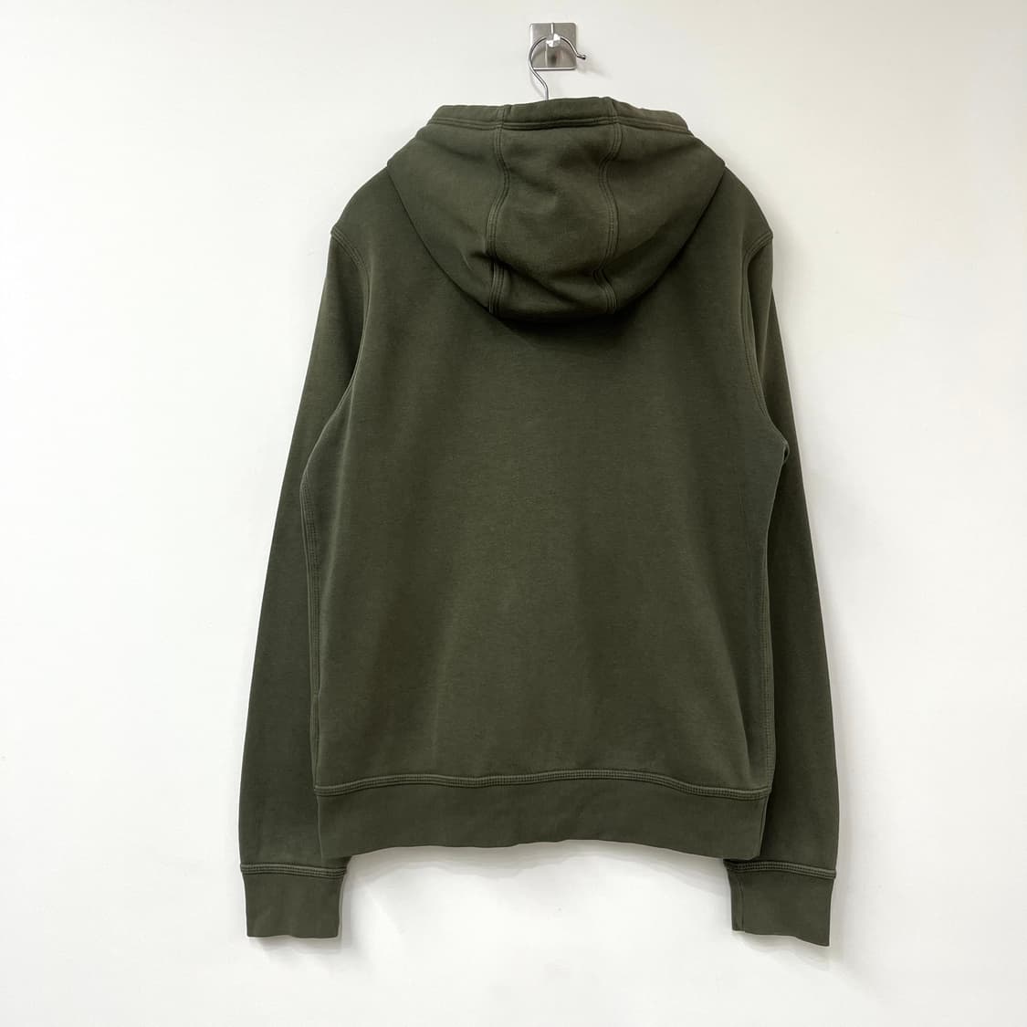 나이키 자수로고 카키 후드집업 상품이미지3