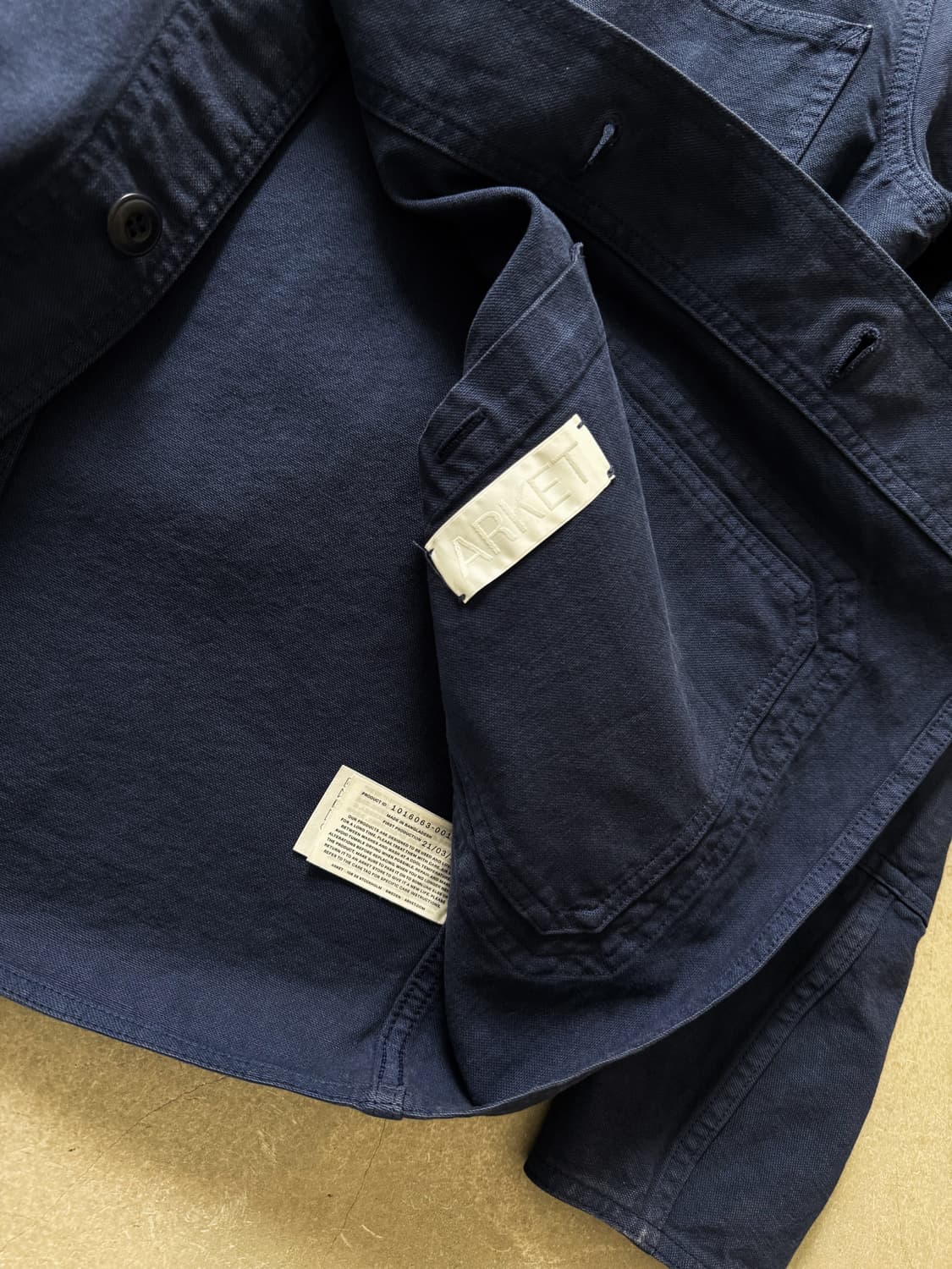 Arket Cotton Work Jacket  상품이미지4