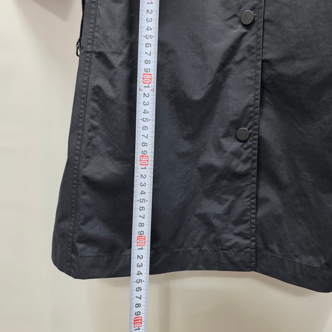 0811 유니클로 르메르 콜라보 트렌치코트 S 딥 네이비톤 상품이미지3