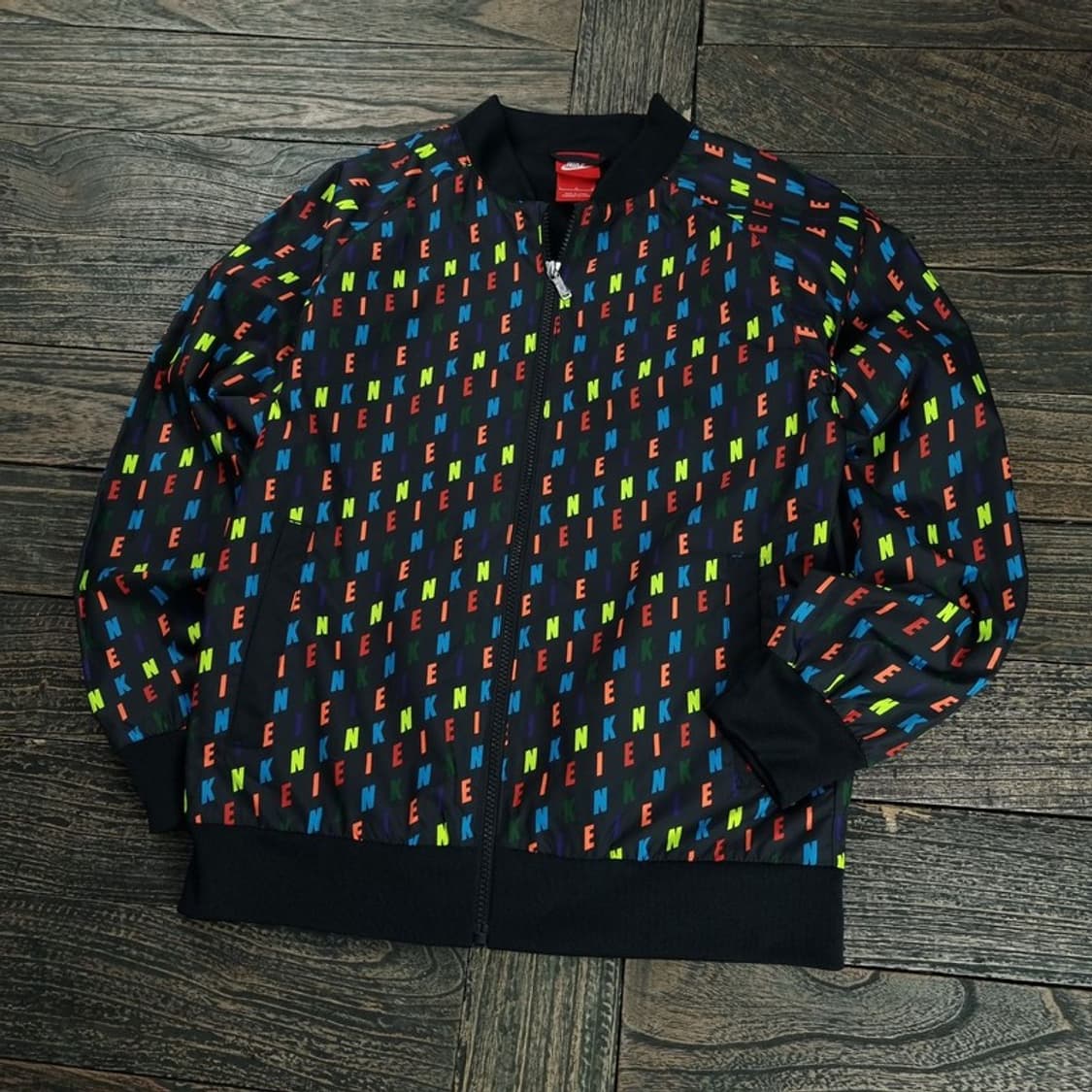 나이키 멀티 패턴 블루종 집업 자켓 M18919 상품이미지1