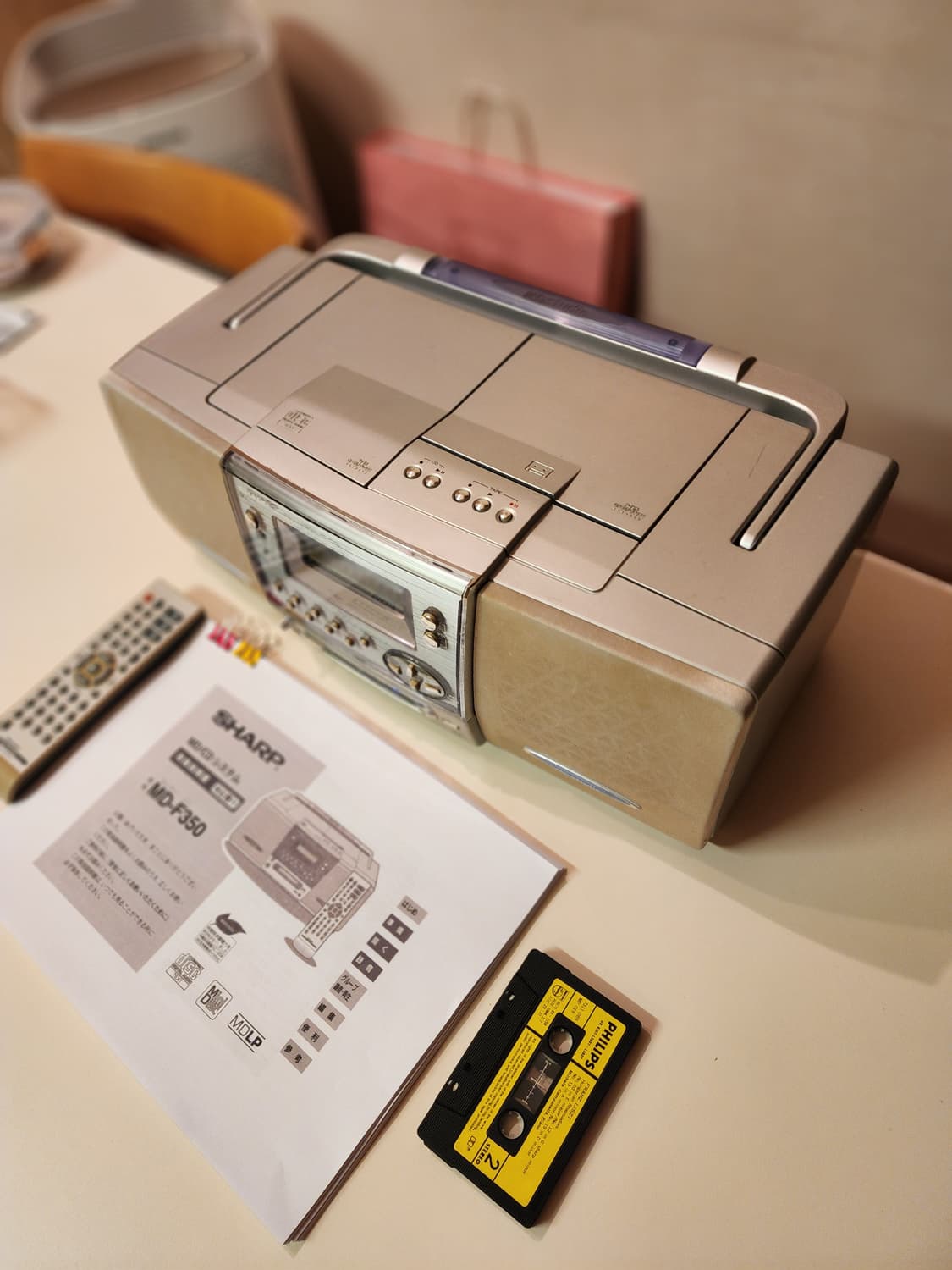 일본 SHARP MD STUDIO MD-F350 거의 새제품  상품이미지6