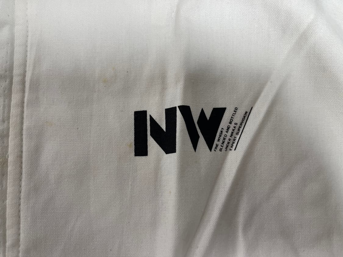 닛카 위스키 블루종 화이트 자켓 빈티지 90s 상품이미지3