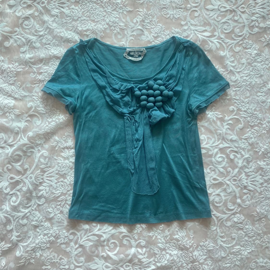 Marlenedam drape detail top 상품이미지1