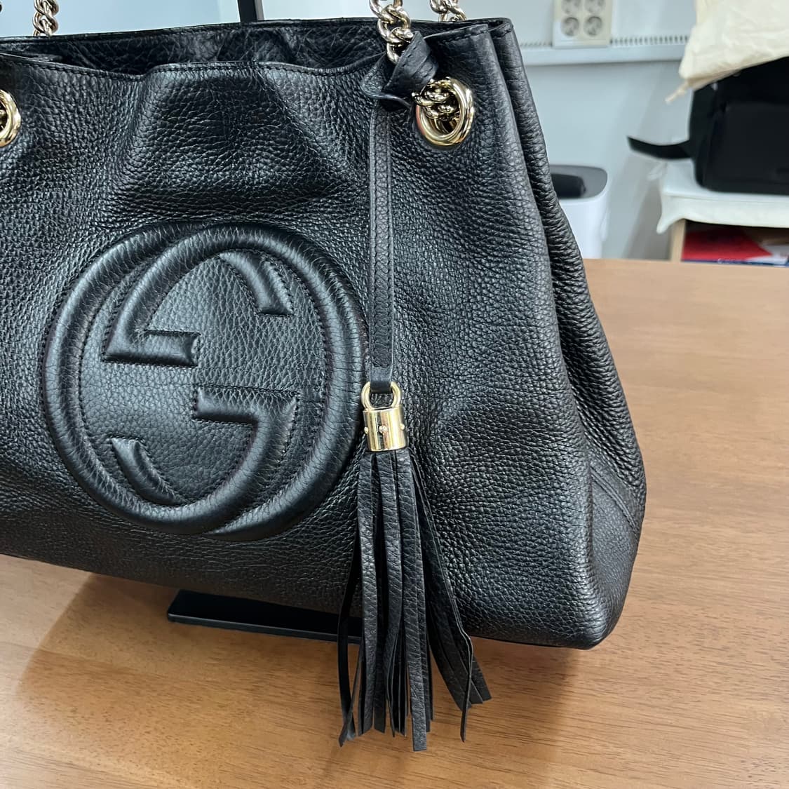 구찌 소호 테슬 체인 숄더백 상품이미지3