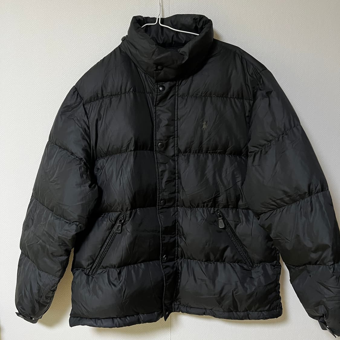 폴로 랄프로렌 블랙 푸퍼패딩 L 상품이미지1
