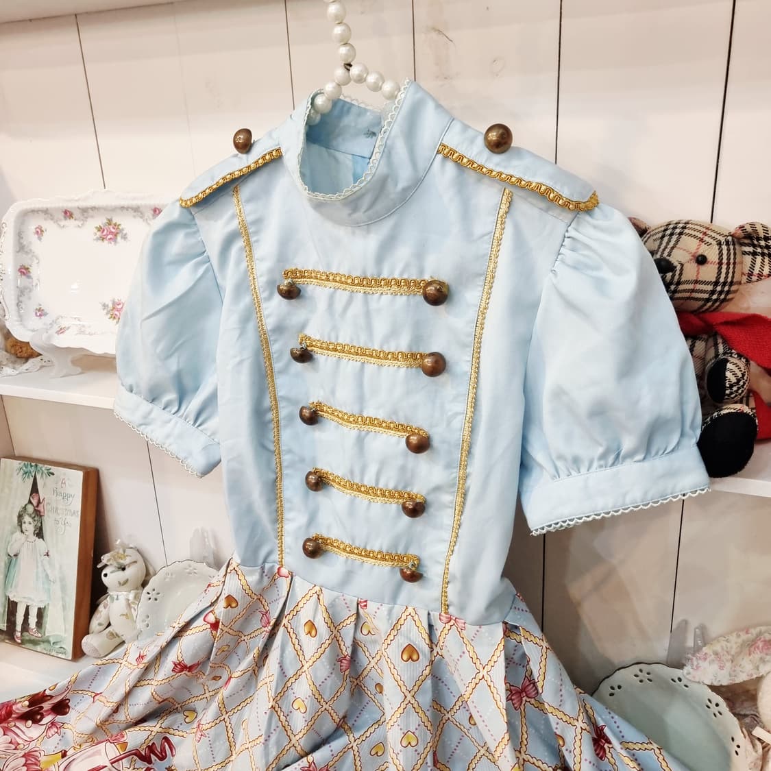 밀리터리 캔디 프린트 원피스 상품이미지3